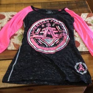 American fighter 3 quarter length shirt